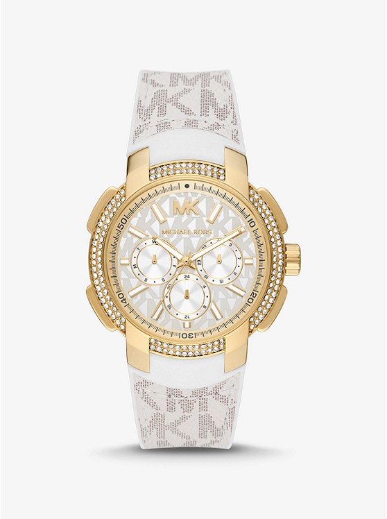 Michael Kors Oversized Uhren Damen Gold | Österreich-8741375
