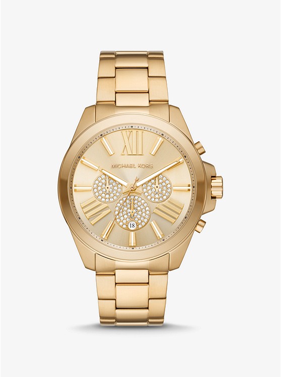 Michael Kors Oversized Uhren Damen Gold | Österreich-8857347