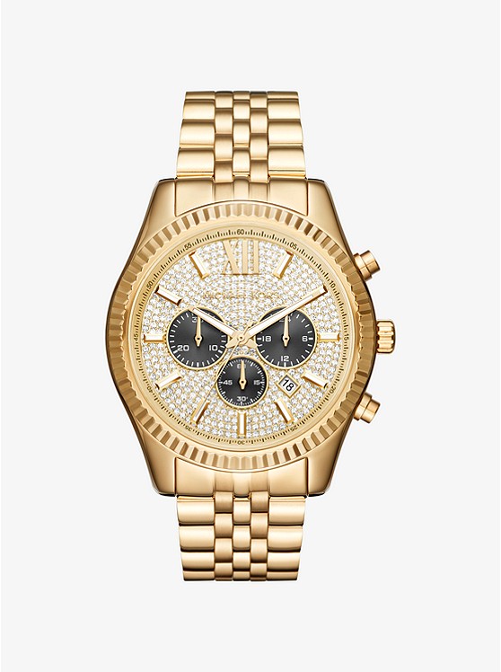 Michael Kors Oversized Uhren Damen Gold | Österreich-8984757