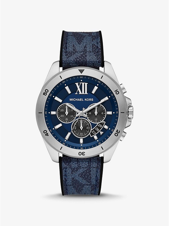 Michael Kors Oversized Uhren Damen Navy | Österreich-4870591