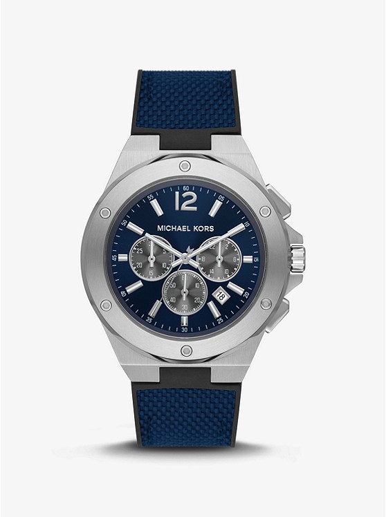 Michael Kors Oversized Uhren Damen Navy | Österreich-5318079