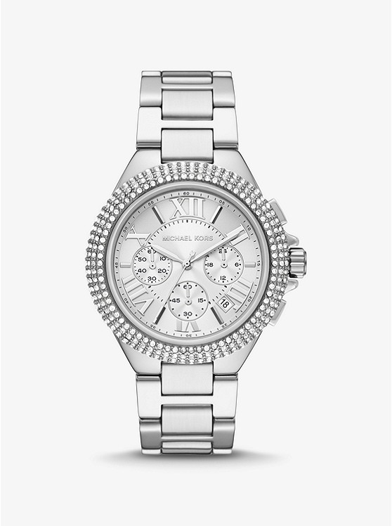 Michael Kors Oversized Uhren Damen Silber | Österreich-8857704