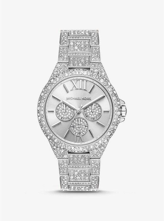 Michael Kors Oversized Uhren Damen Silber | Österreich-9053847