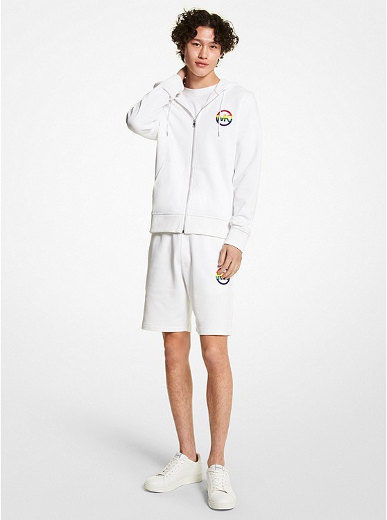 Michael Kors PRIDE Hoodie Herren Weiß | Österreich-5389048