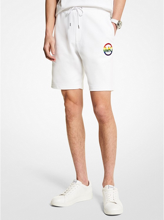 Michael Kors PRIDE Kurze Hose Herren Weiß | Österreich-7984537