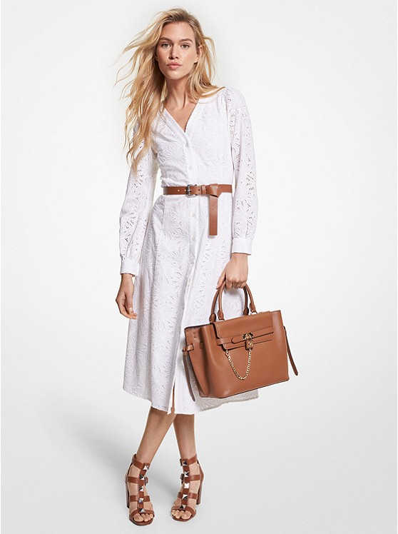 Michael Kors Palm Kleider Damen Weiß | Österreich-3587407