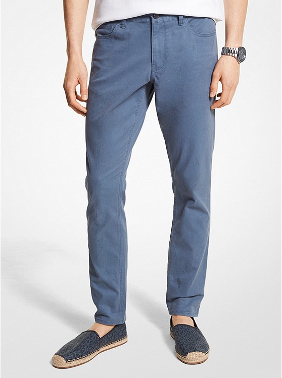 Michael Kors Parker Jeans Herren Azurblau | Österreich-0148377