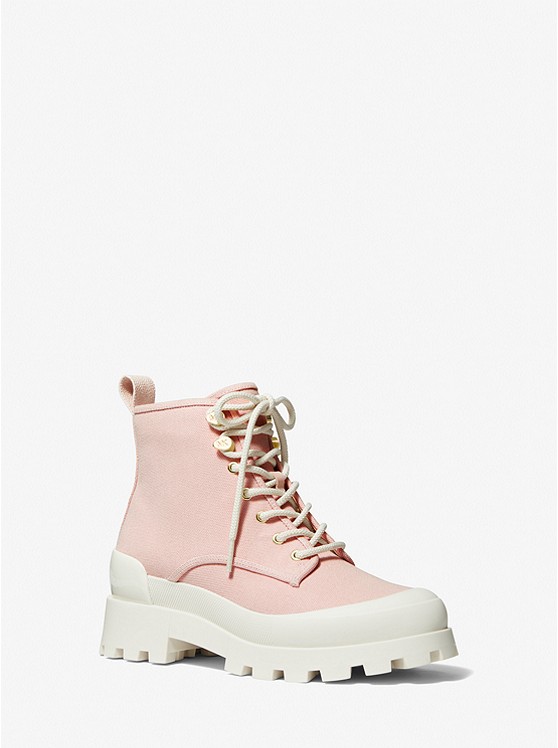 Michael Kors Payton Kampfstiefel Damen Rosa | Österreich-5049138