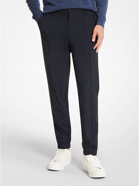 Michael Kors Pintucked Jogginghose Herren Navy | Österreich-7819380