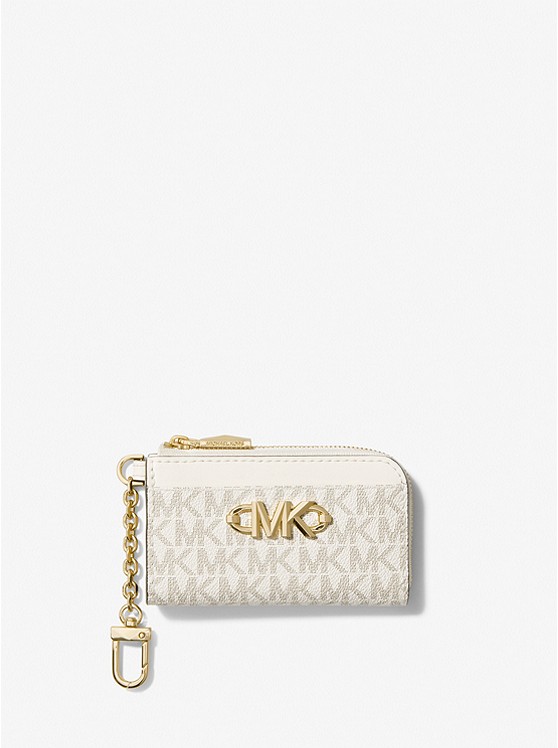 Michael Kors Piper Logo Cardholders Damen Weiß | Österreich-8793801