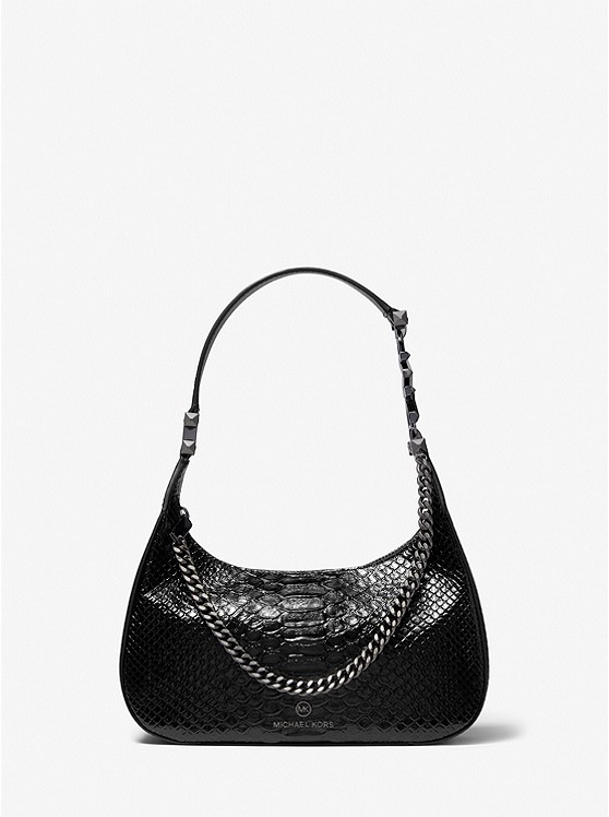 Michael Kors Piper Schultertaschen Damen Schwarz | Österreich-1543978