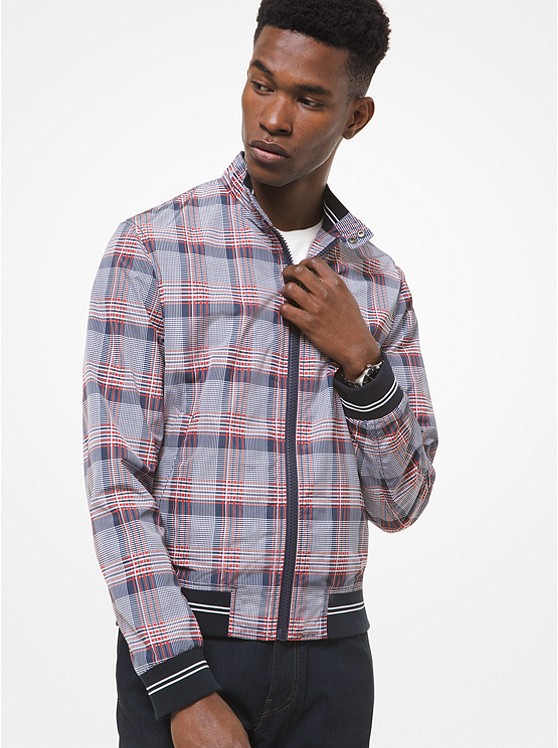 Michael Kors Plaid Jacke Herren Mehrfarbig | Österreich-9517478