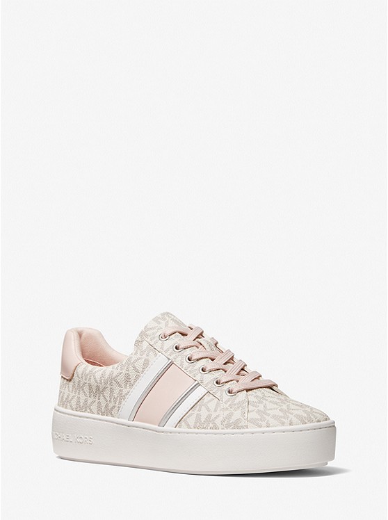 Michael Kors Poppy Sneakers Damen Lila | Österreich-0975731