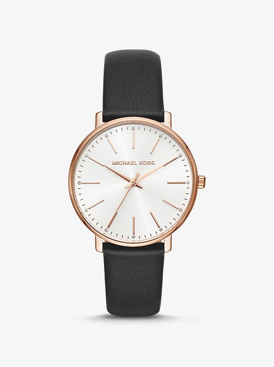 Michael Kors Pyper Uhren Damen Schwarz | Österreich-8097158