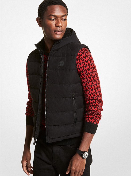 Michael Kors Quilted Weste Herren Schwarz | Österreich-9185804