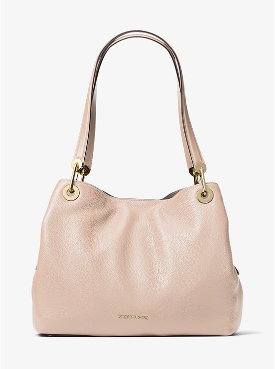 Michael Kors Raven Schultertaschen Damen Rosa | Österreich-0381845
