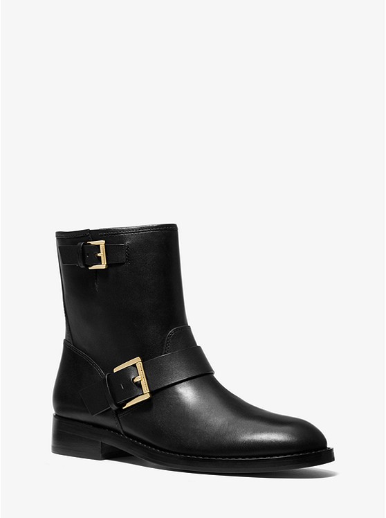 Michael Kors Reeves Stiefeletten Damen Schwarz | Österreich-8783071