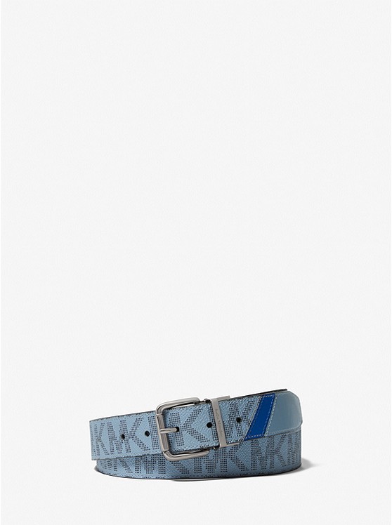 Michael Kors Reversible Gürtel Herren Azurblau | Österreich-1495788