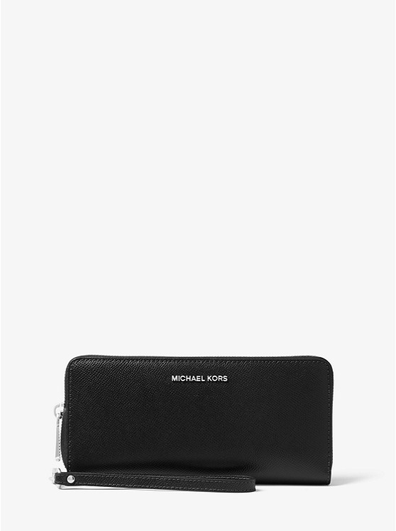 Michael Kors Saffiano Geldbörse Damen Schwarz | Österreich-8709714