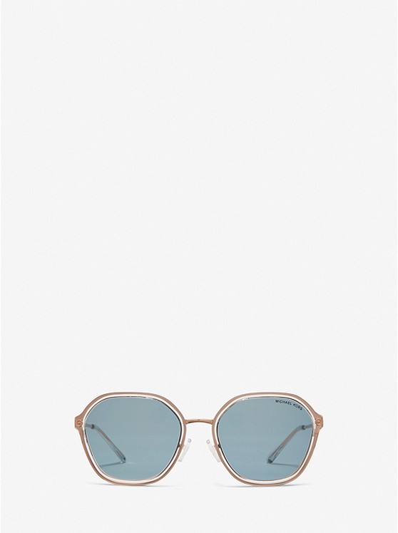 Michael Kors Seoul Sonnenbrille Damen Rosa Gold | Österreich-8310947