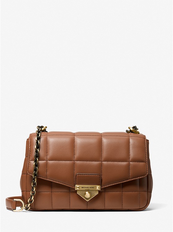 Michael Kors SoHo Schultertaschen Damen Orange Braun | Österreich-5797403