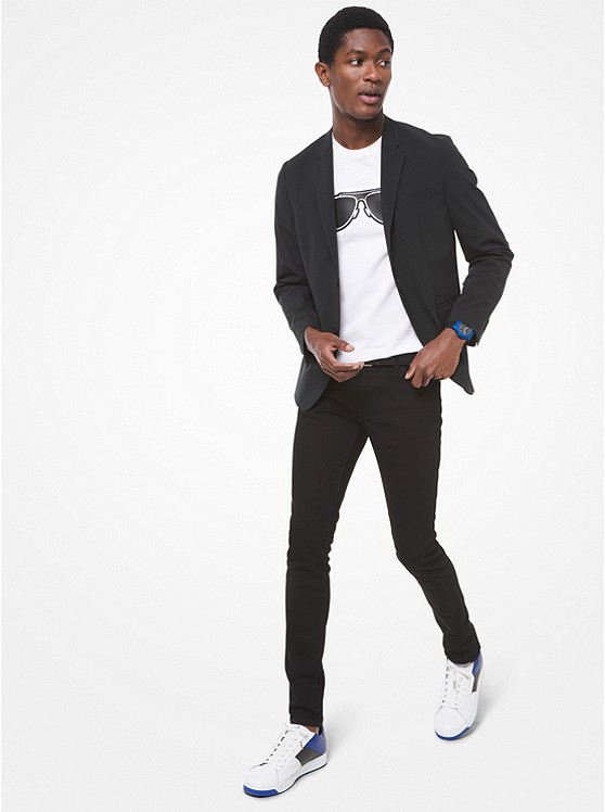 Michael Kors Sport Blazer Herren Schwarz | Österreich-3801775