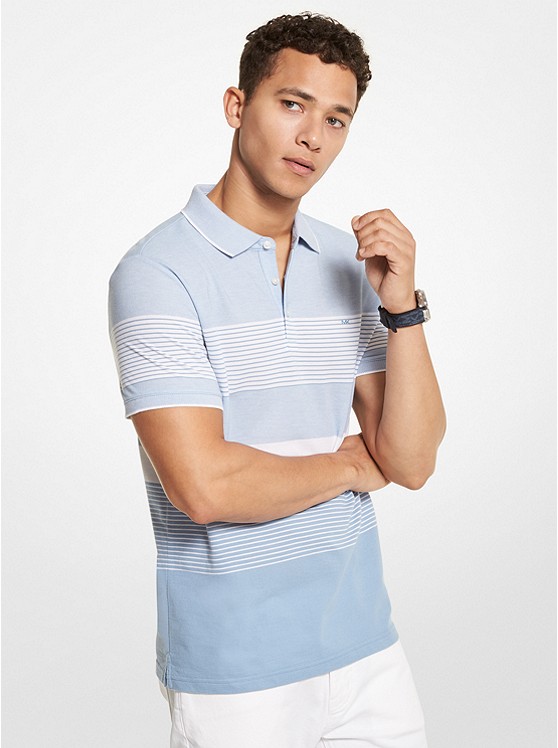 Michael Kors Stretch Polo Hemd Herren Rosa | Österreich-1937785