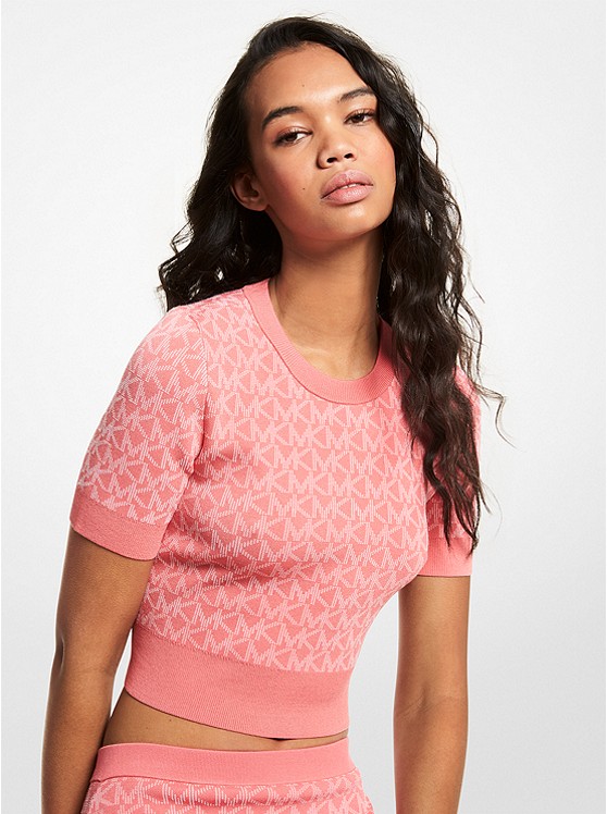 Michael Kors Stretch Pullover Damen Rosa | Österreich-5977180