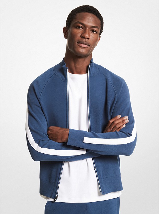 Michael Kors Striped Trainingsanzug Herren Blau | Österreich-7198037