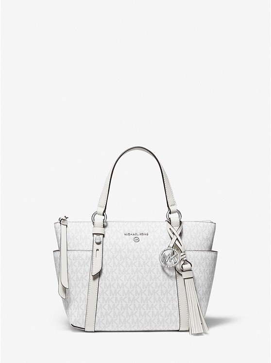Michael Kors Sullivan Tragetaschen Damen Weiß | Österreich-8108549