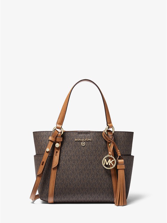 Michael Kors Sullivan Tragetaschen Damen Braun Gelb Braun | Österreich-8590747