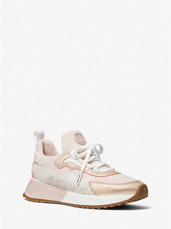 Michael Kors Theo Sportschuhe Damen Rosa | Österreich-5807978