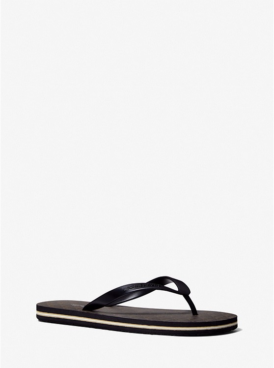 Michael Kors Travis Flip Flops Herren Braun | Österreich-1387984