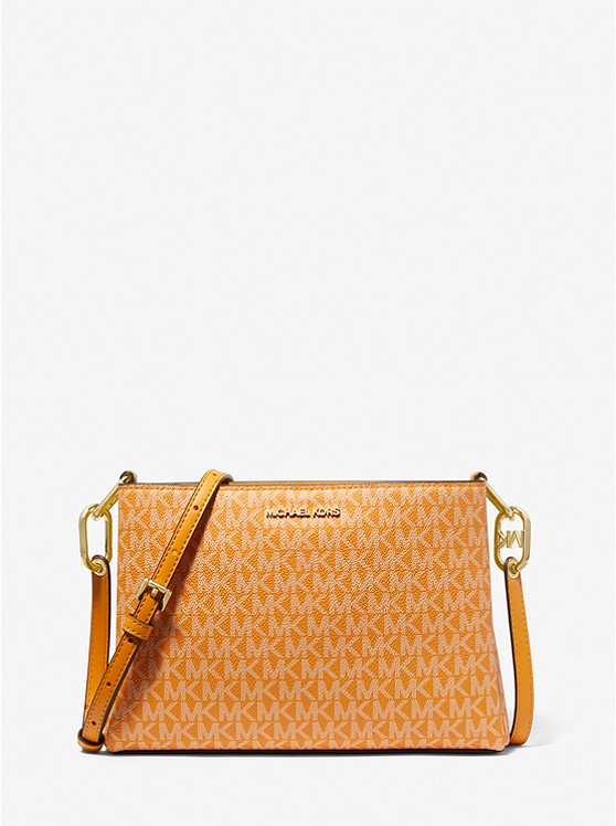 Michael Kors Trisha crossbody taschen Damen Braun | Österreich-4017857