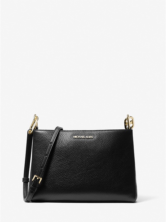 Michael Kors Trisha crossbody taschen Damen Schwarz | Österreich-8471753