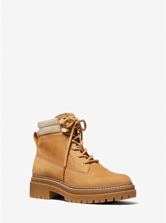 Michael Kors Turner Stiefeletten Damen Braun | Österreich-4780517