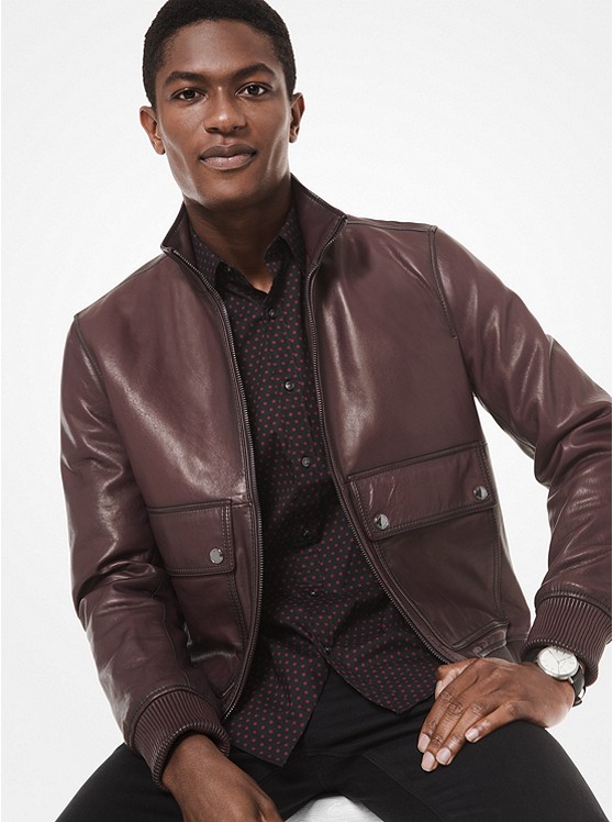 Michael Kors Washed Jacke Herren Braun | Österreich-1594708