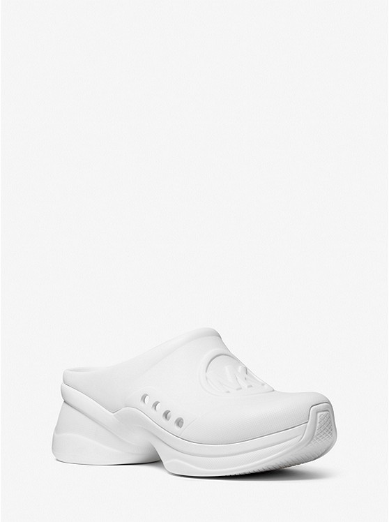 Michael Kors Wiley Clogs Damen Weiß | Österreich-1740387