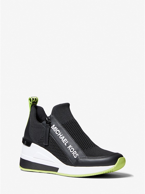 Michael Kors Willis Sportschuhe Damen Schwarz | Österreich-1798473