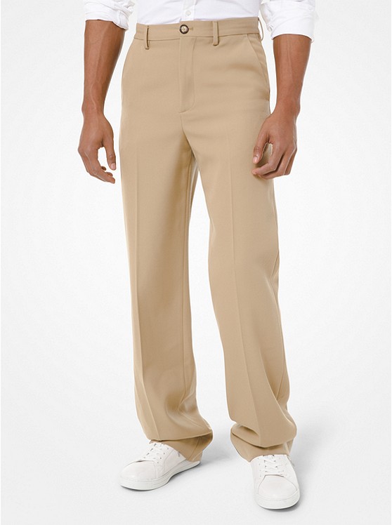 Michael Kors Wool Hosen Herren Khaki | Österreich-7108379