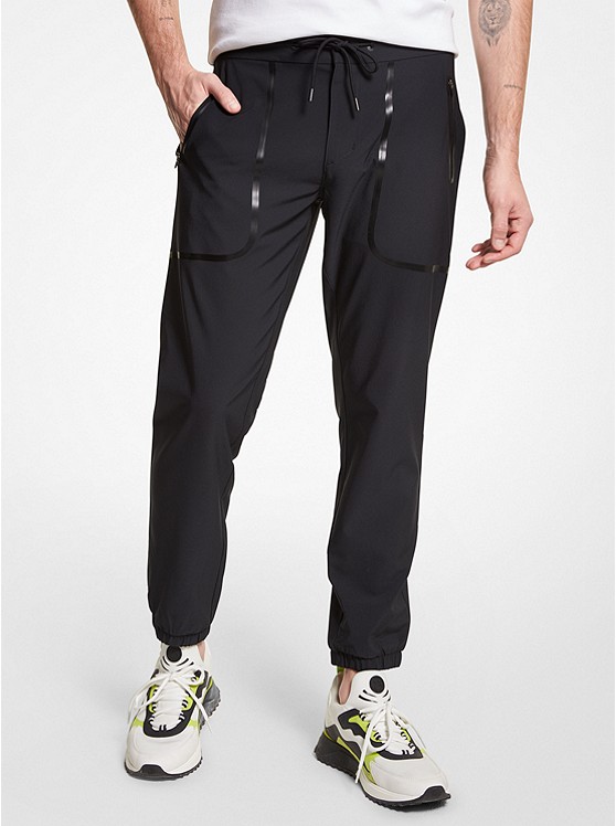 Michael Kors Woven Jogginghose Herren Schwarz | Österreich-5977884