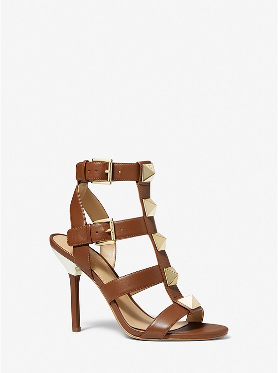 Michael Kors Wren Sandalen Damen Braun | Österreich-4801758