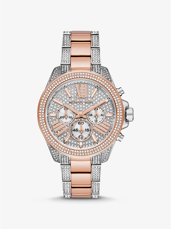 Michael Kors Wren Uhren Damen Silber Gold | Österreich-8748930